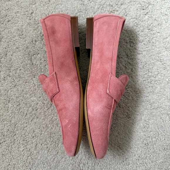 Mansur Gavriel Pink Suede Classic Loafers, Women size 38 - Picture 8 of 9
